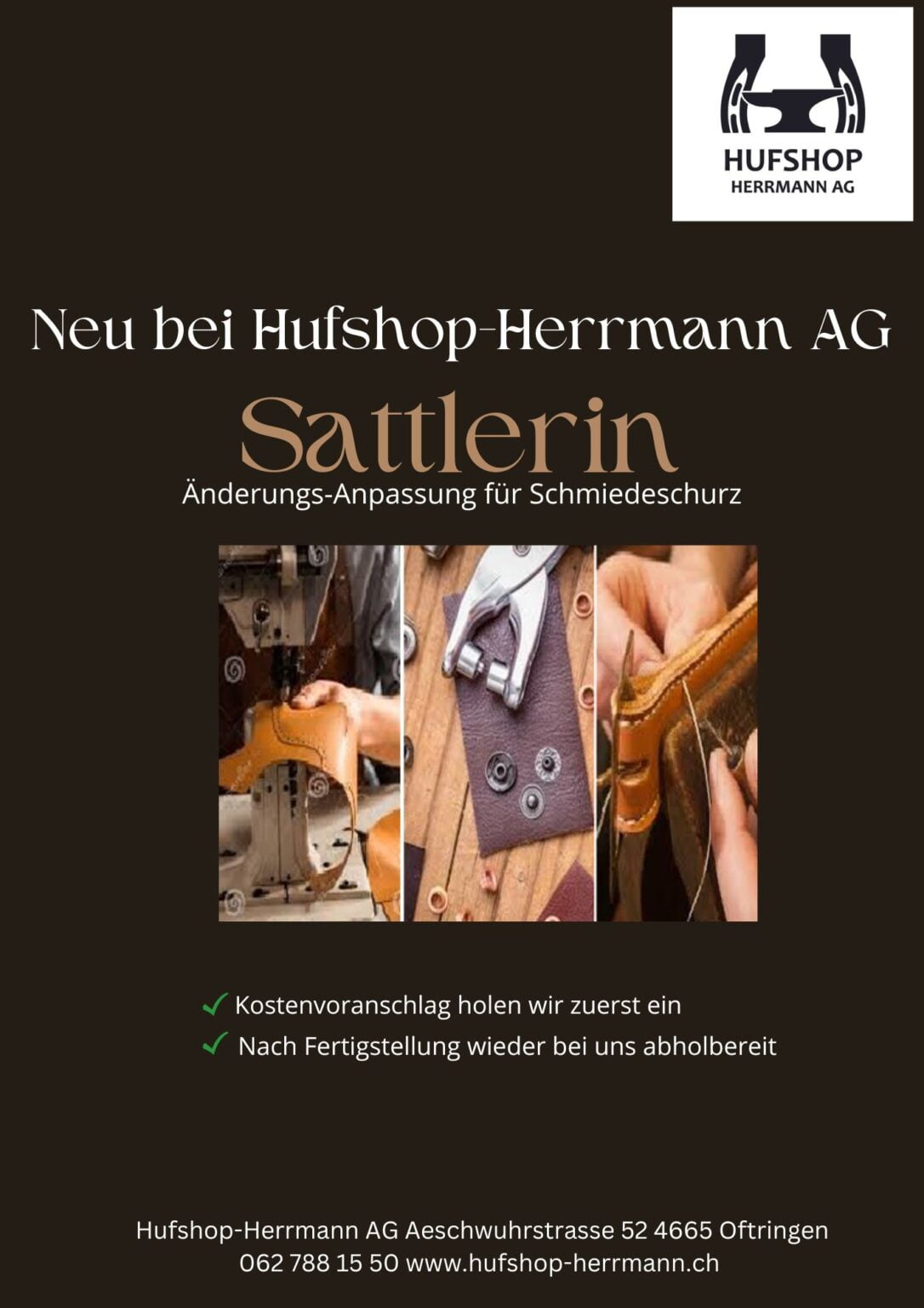 Hufshop Herrmann AG - Hufshop Herrmann AG